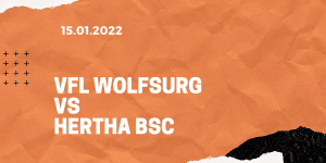 VfL Wolfsburg – Hertha BSC Tipp 15.01.2021